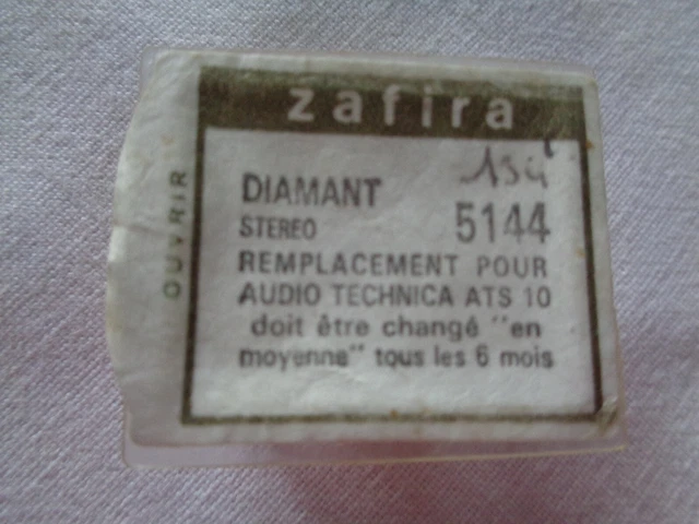Diamant De Platine Vinyle Zafira 6894 – Pour Platine Toshiba 55 D – Neuf