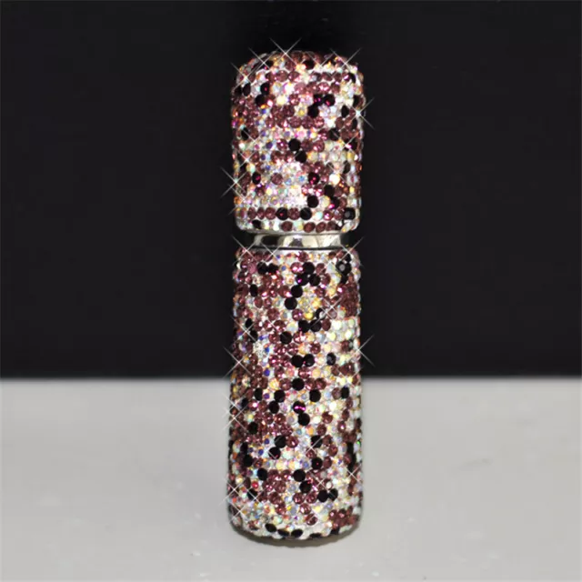 10ML Crystal Diamonds Perfume Atomizer Spray Bottle Refillable Handmade Portable