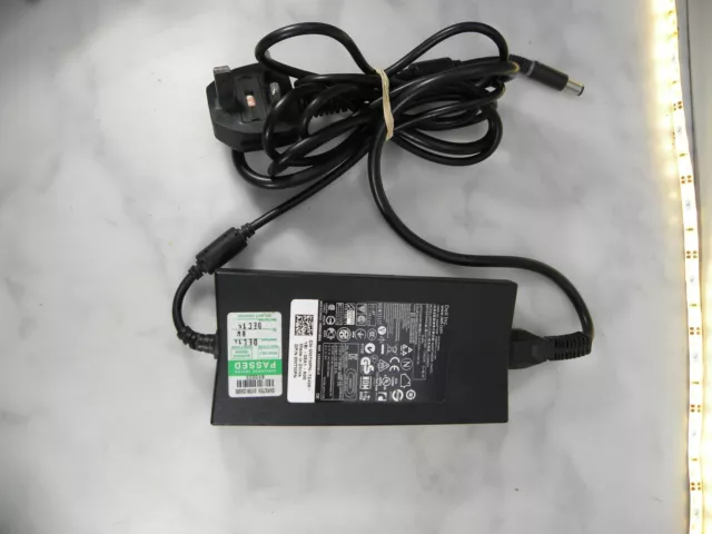 GENUINE DELL LAPTOP CHARGER PIN SIZE 7.4mm 19.5V - 6.7A 130W WITH POWER LEAD #18