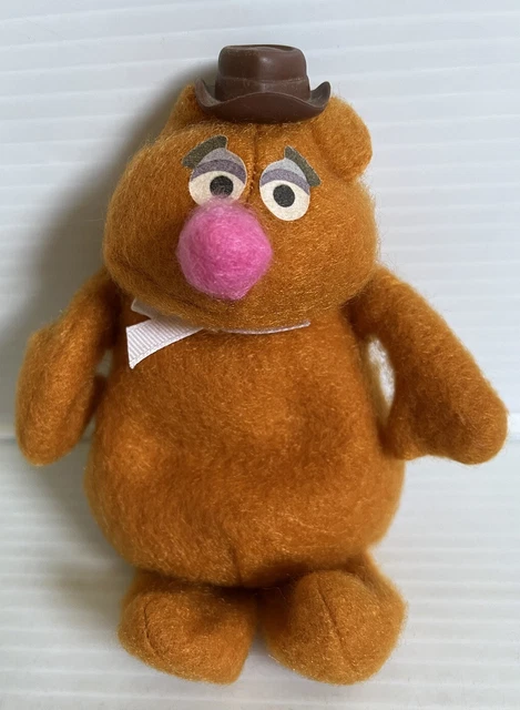 1979 Fisher Price Jim Henson Muppets Fozzie Bear Beanbag Plush ~ 865