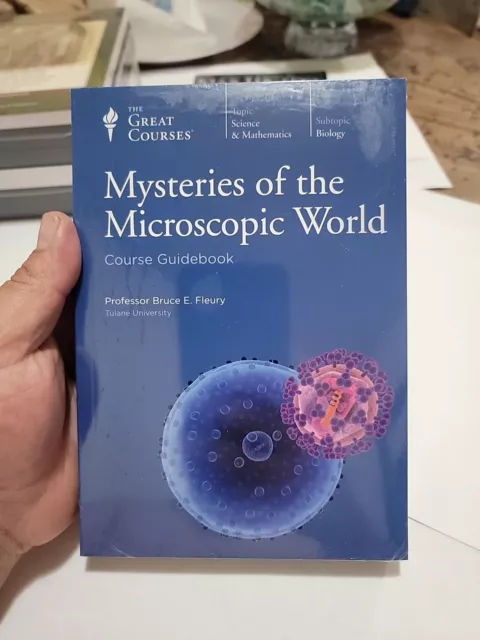 Teaching Co Great Courses DVDs :    MYSTERIES OF MICROSCOPIC WORLD  new & sealed