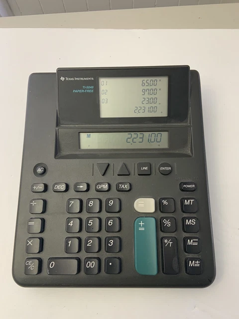 Calculatrice Commodore GL 997R – Vintage Avec Son Boîtier – Fonctionnelle