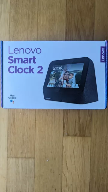 Lenovo Smart Clock 2 - Intelligenter Wecker mit Touchdisplay & Google Assistent