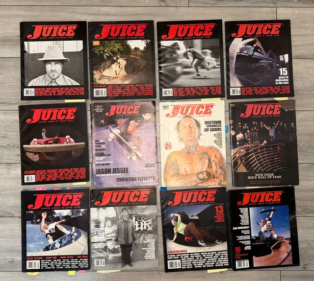 VINTAGE JUICE MAGAZINE #54 2002 - Jay Adams Dogtown Chronicles