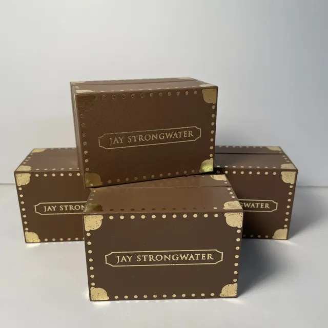 4 Jay Strongwater Empty Charm Boxes