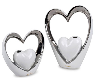 Casablanca Purley in metallo per appendere ARGENTO antico 2 rimpiazzate grandi & piccoli 