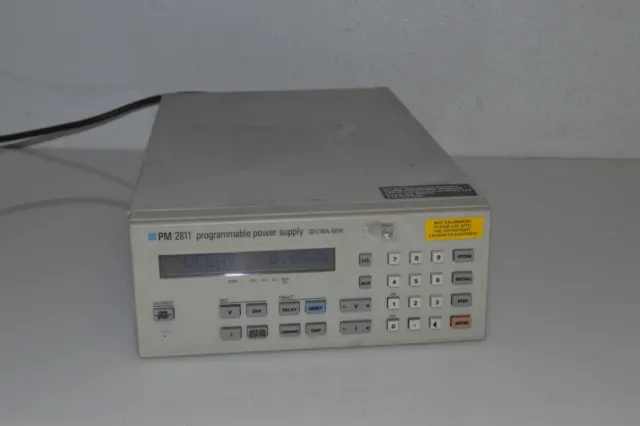 Philips Pm 2811 Pm2811  Programmable Power Supply  (Jlu80)