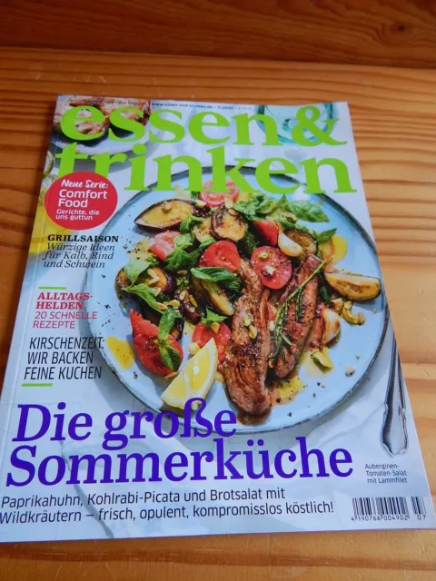 Zeitschrift   essen & trinken    Ausgabe   Juli 07/2020  Food-Magazin