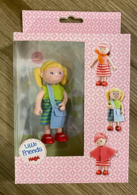 HABA Little Friends Puppe Feli + Zubehör        NEU