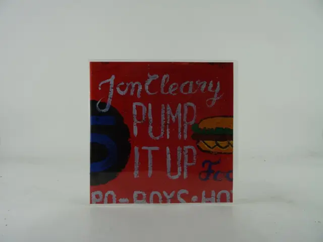 JON CLEARY PUMP IT UP (A13) 2 Track Promo CD Single Picture Sleeve FHQ RECORDS
