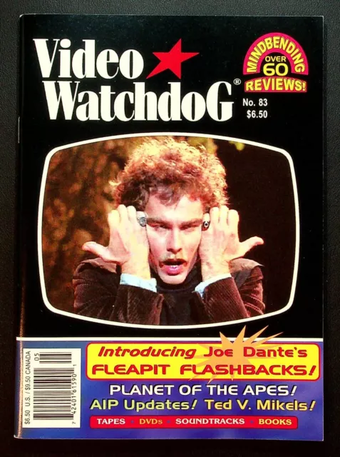 Video Watchdog Magazine No 83 May 2002 Movies Joe Dante Fleapit Flashbacks Books