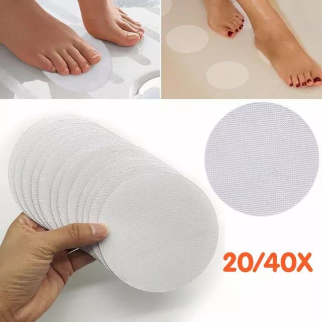 20/40x Anti-Rutsch Aufkleber Badewanne Dusche Treppe Antirutsch Sticker Pads