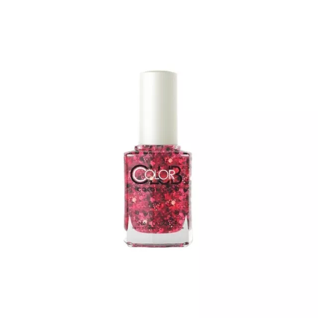 COLOR CLUB Nail Lacquer Everlasting Love 1030 15mL | Glitter Pink Bubblegum