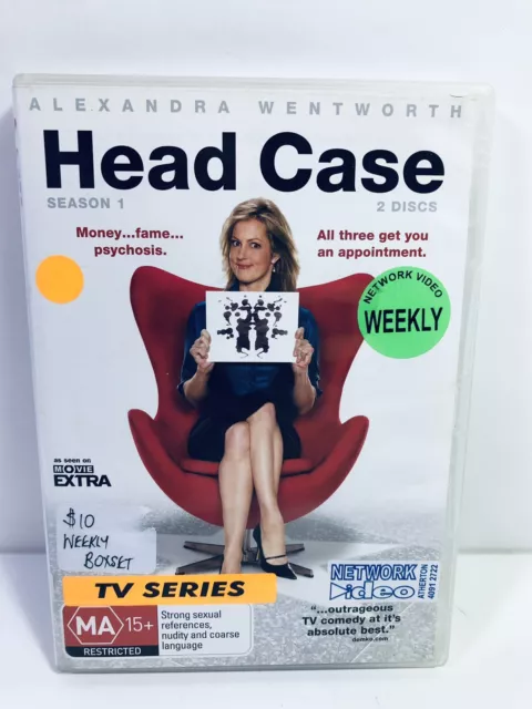 Head Case : Season 1 (Box Set, DVD, 2007) Mint Discs Region 4