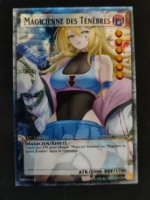 Yu-Gi-Oh! 3x Magicienne des Ténèbres - Sexy Girl Waifu - Holo - Near Mint 3