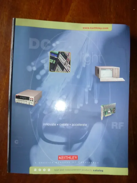 Keithley 2002 Test and Measurement Catalog