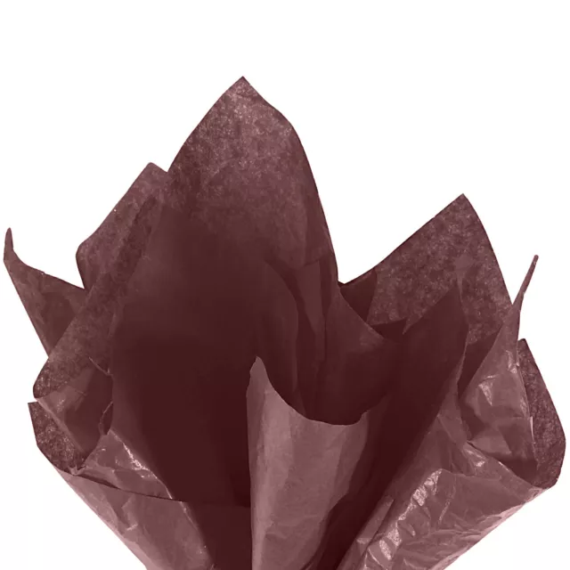 Cadeau Enveloppe Tissue Papier Marron pour Cadeau Sacs Fête 10 Feuilles