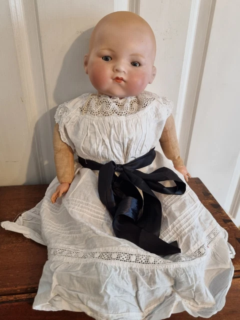 Poupée Ancienne Armand Marseille 351/4K – Dream Baby, Années 30, 13 Cm