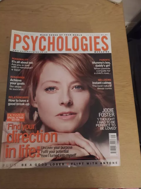 Psychologies Magazine No. 24 - September 2007, Jodie Foster - B70