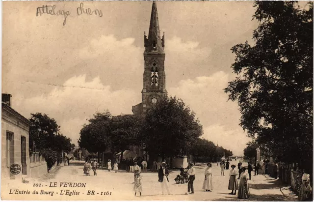 CPA Le Verdon Entrée du bourg (1275167)