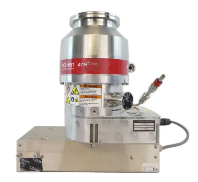 ATH 500M Pfeiffer Vacuum V13121B6 Turbomolecular Pump Adixen Tested Working
