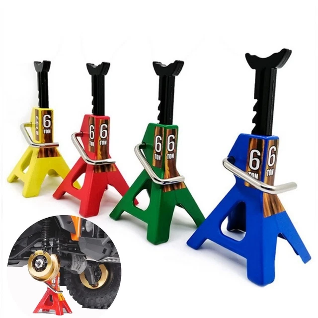 Kit De 4 Supports D'amortisseur En Alliage D'aluminium Pour RC Crawler SCX10 1/10 - Hauteur Et Angle Réglables - Améliore La Suspension - 7