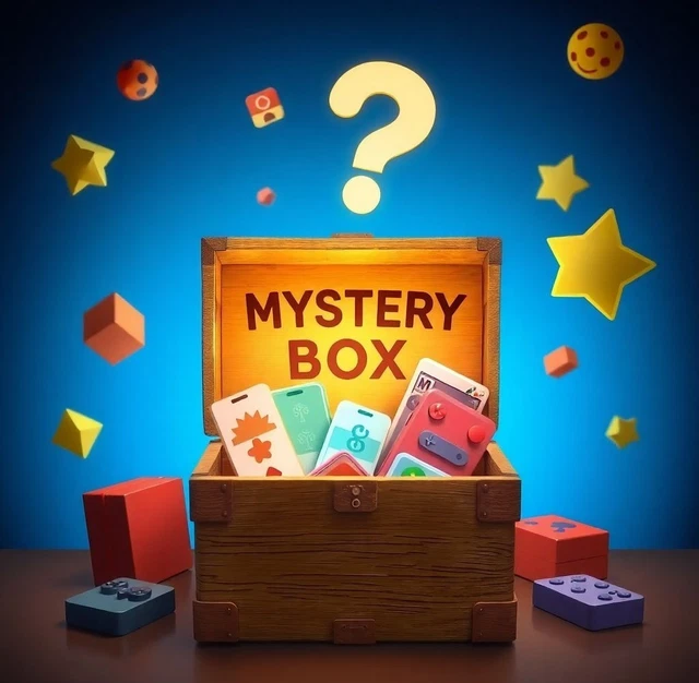 Colis Mystère Jeux Vidéo 5 jeux 1 Surprise garantie - Jeux & Jouets