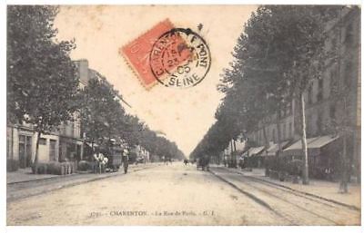 Cpa 94 Charenton La Rue De Paris