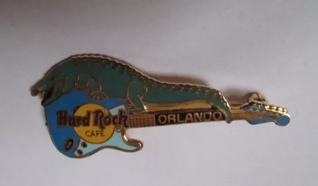 Broche Hard Rock Cafe Orlando - guitare crocodile
