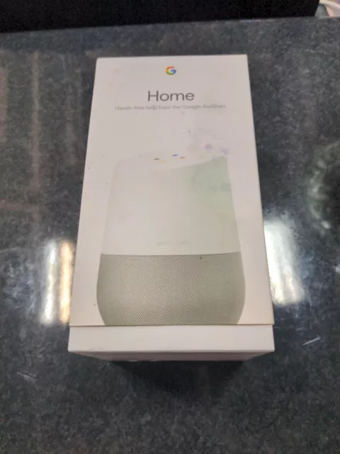 Brand New Google Home Smart Assistant - White Slate