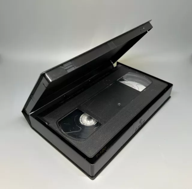 2 Black Vhs Case Video Box Library Case With Hub,  Full Sleeve, Psv10Hub