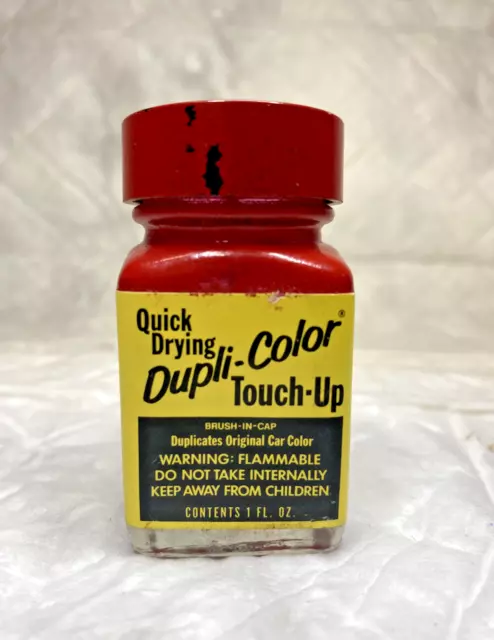 Vintage Chrysler Touch-Up paint bottle Ralleye Red 1970-1973