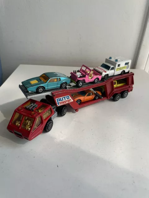 Matchbox cheap car transporter