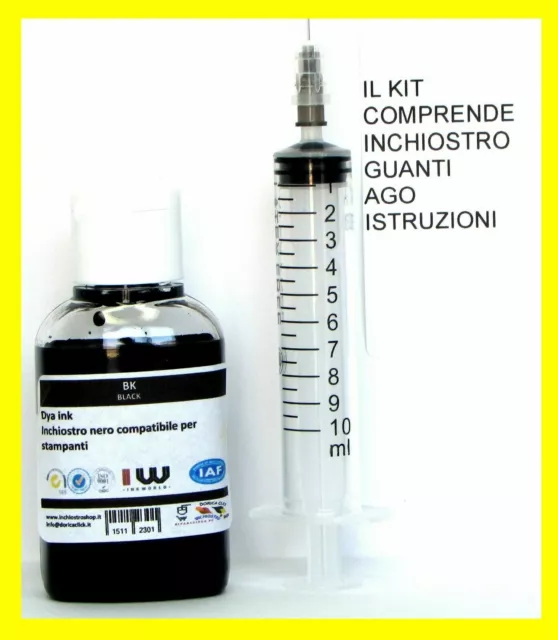 inchiostro canon per ricarica cartuccia  stampante PIXMA TS3150 PG 545 xl