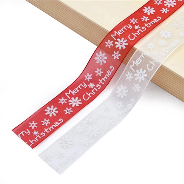 2x Diy Handwerk Band Bowknot Machen Band Weihnachten Baum Band 12