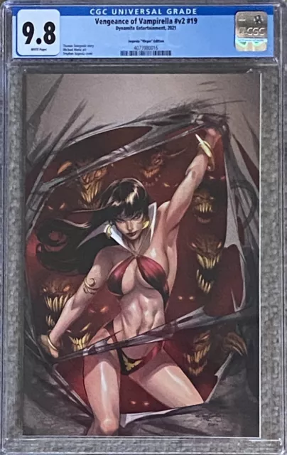 Vengeance of Vampirella V2 #19 - CGC 9.8 Virgin Variant - Segovia