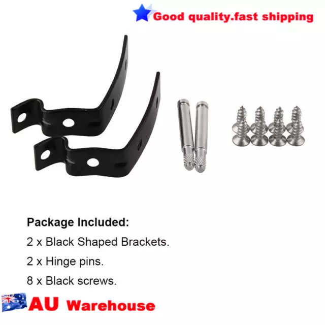 Fits Audi A4 S4 RS4 B6 B7 8E Glove Box Lid Hinge Snapped Repair Fix Kit Brackets