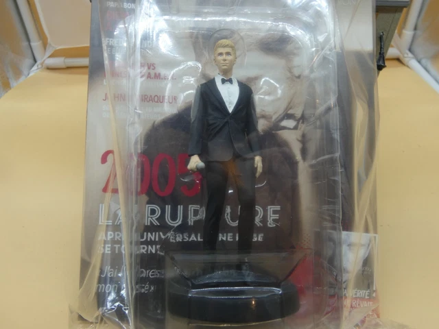 Figurine De Collection Johnny Hallyday N°19 Alteys - Neuf Avec Livret 28 Pages, En Résine, Parfaite Pour Fans