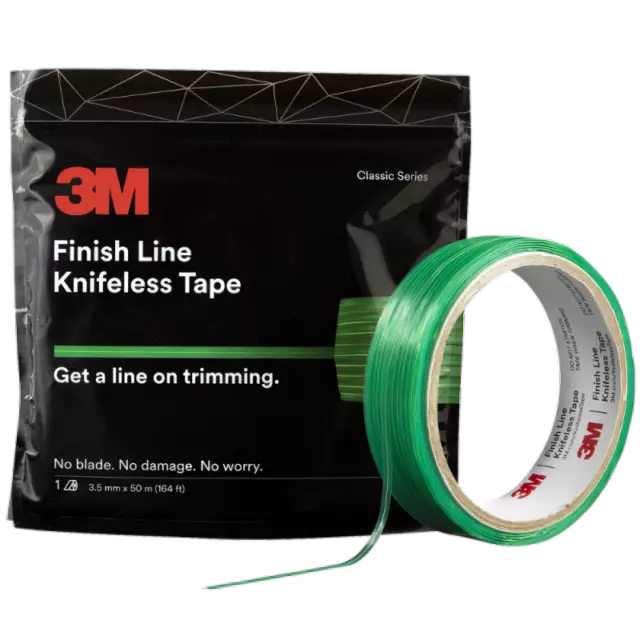 3M Finish Line Knifelloses Band Autoverpackung Vinylfolien Finish Wrap 8000 + VERKAUFT