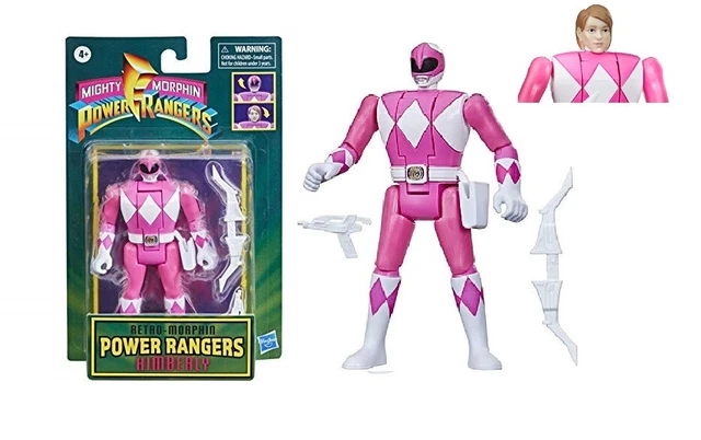 Pink Ranger Figpin NEW MIGHTY MORPHIN Power Rangers Retro-Morphin Pink Ranger Kimberly Toy ...