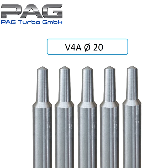 HENITECH Tiefenerder 20 Mm Aus V4A Edelstahl – 1 M – Für Blitzableiter & Erdung – Inkl. Kreuzverbinder