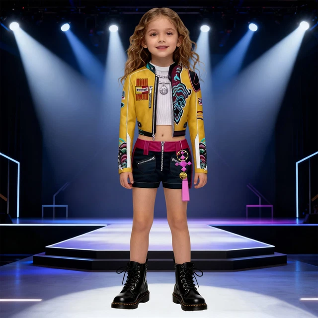 Costume Anime Hunters Cosplay Girls - Cosplay Jacket Shorts Suit Avec