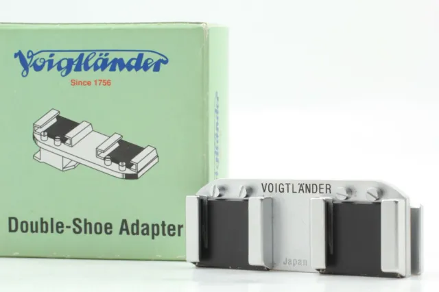 [Nuevo como nuevo en caja] Adaptador de zapato doble Voigtlander tipo A de JAPÓN