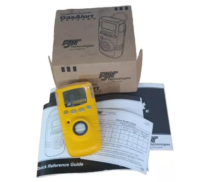 BW GasAlert Extreme Single Gas Detector Hydrogen Sulphide (H2S) by Honeywell