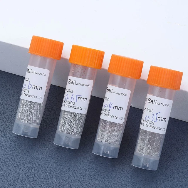 Fluxes Leaded For IC Chip BGA Reballing Balls Solder Ball Rework Repair Tools