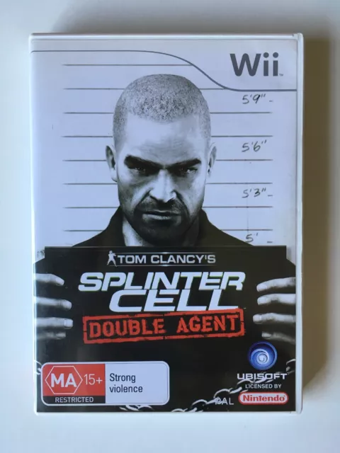 Splinter Cell Double Agent Nintendo Wii Game For Sale