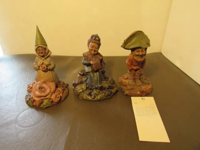 Tom Clark Candy/Rosie/Boo Gnomes set of 3