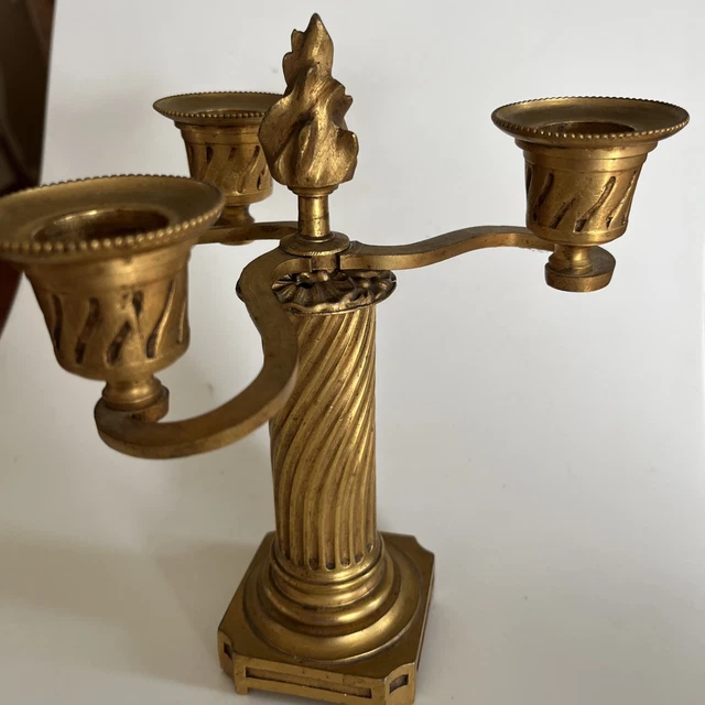 BOUGEOIR BRONZE HAUTE EPOQUE XVIII collection Bougie déco Candlestick candélas D Doré BOUGEOIR BRONZE HAUTE EPOQUE XVIII collection Bougie déco Candlestick candélas D Doré