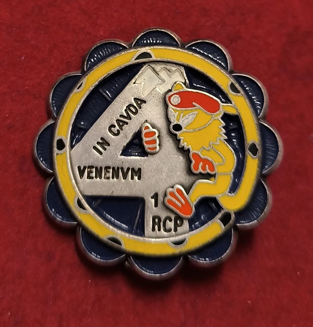 INSIGNE NUMÉROTÉ 1° RCP CA Régiment Chasseurs Parachutiste ORIGINAL