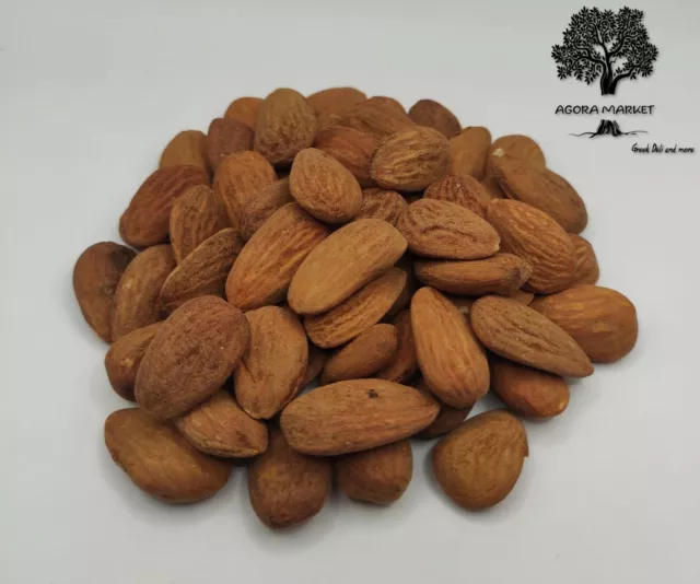 Grosses Amandes Grecques Crues Entières Non Salées 220g - 1.95Kg Récolte 2023